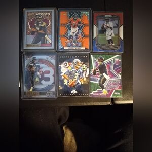 Russell Wilson Football Trading Cards Set
